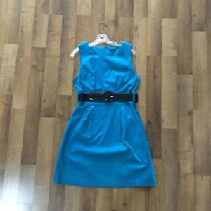 Maurices turquoise fitted dress size 11/12